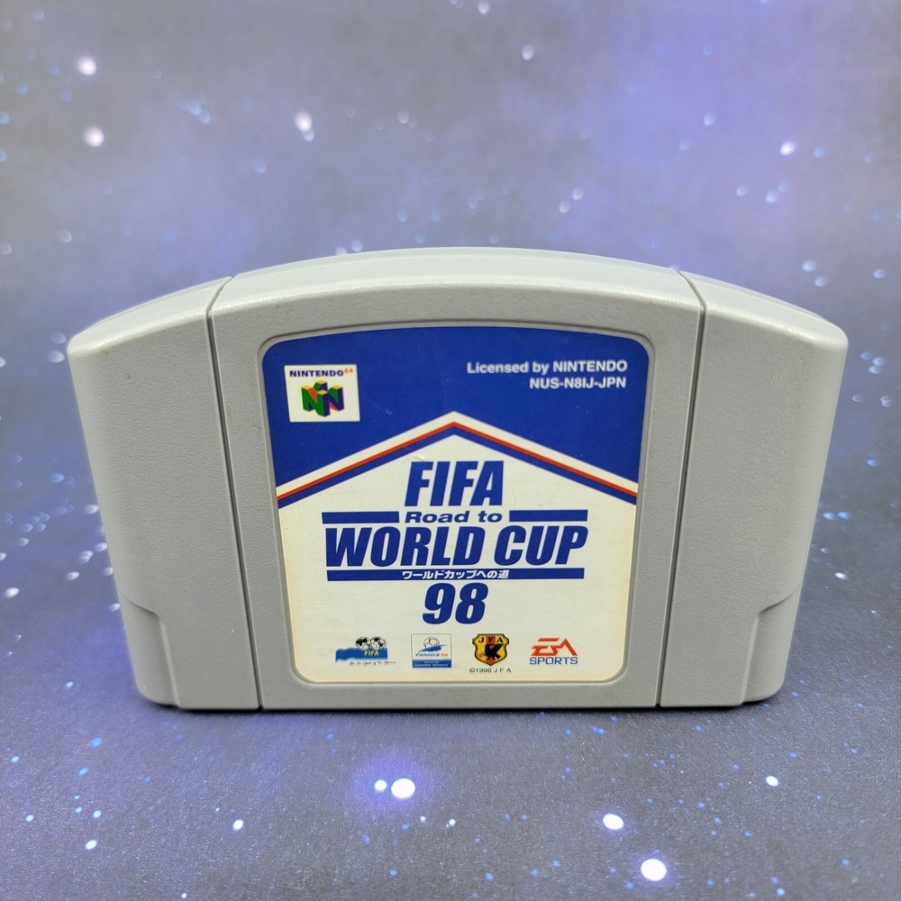 FIFA Road to World Cup 98 (Nintendo 64) JAPANESE Video Game 0720